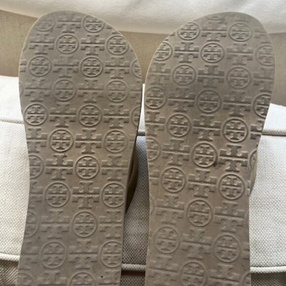 Tory Burch Wedge Flip Flops - Picture 4 of 5